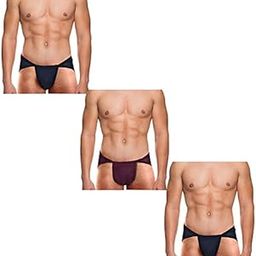 Cotton Gym Men Langot for Gym, Khusti and Physical Activities/Supporter_Blue/Purple_Free Size_Pack of 3-picture-25