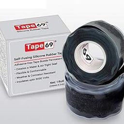 Tape 69 Self Fusing Silicone Rubber Tape, 2.5cm x 3m Black-picture-11