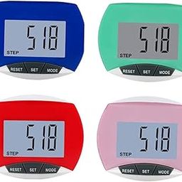 GOOHOCHY Multifunctional Pedometer with Large Display Durable Design and Easy Operation for Running Walking and Fitness Tracking for Men and Women Blue-image-73