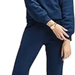 cava Essential Sweatshirt for Women | Brushed Fleece, Round Neck, Full Sleeves, Ribbed Cuffs, Embroidery Detail | Cozy Loungewear & Travelwear-picture-2