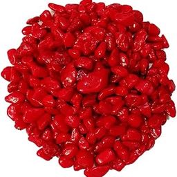 INDITEMS Decorative Colored Pebbles/gravels/Stone (Red, 480)-image-12