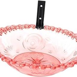 MERISHOPP Wall-Mounted Bird Bath Large Capacity Bird Water Bowl for Terrace Lawn Patio Red|Home & Garden|Yard, Garden & Outdoor Living|Bird & Wildlife Accessories|Birdbaths-image-97