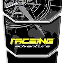 Bajaj Pulsar Bike Tank Pad Yellow Black Finish Tank Pad-image-96