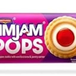 Britannia JimJam Pops - Crunchy Open Cookie with Vanilla crème and Jammy Center| 70 gm | A New Way to savour crème bisuits-image-9