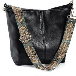 Sling Bag For Women PU Leather Crossbody Small Handbags For Women Girls With Strap-image-14