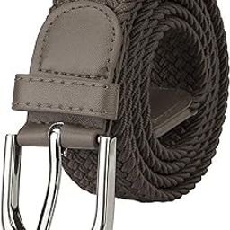Stretchable Woven Fabric belt for Men & Women,Fits on upto 40 inches waist size,Hole free design-image-97
