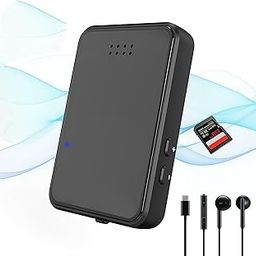 Voice Recorder 128G- Digital Voice Recorder with Playback - 4608 Kbps HD AI Voice Activated Recorder, Tape Recorder with Dual Microphone, Recording Device, 9120H Audio Recorder for Lectures,-26