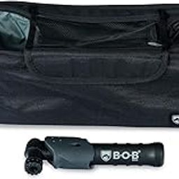 BOB Gear Deluxe Handlebar Console with Tire Pump for Single Jogging Strollers, Black-18