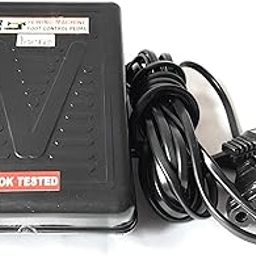 Locus Universal Sewing Machine Pedal Regulator – 2 PIN Flat, 220-240V AC – Compatible with 1/12 & 1/16 HP Motors – Foot Control Pedal for Tailoring Machines (Black)-image-18