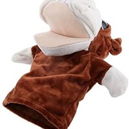 VELURA 2X Realistic Soft Animals Hand Puppet Glove Toy X'Mas Gifts #8 Big Mouth Dog|1 x Sensor Module|1970-Now| Preschool Toys & Pretend Play-image-9