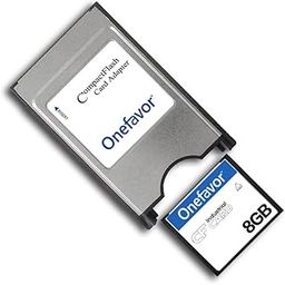 Compact Flash 128mb 256mb 512mb CF Card 1GB 2GB 4G Memory Card for CNC IPC Numerical Control Machine PCMCIA Adapter (8GB Compact Flash to PCMCIA)-1