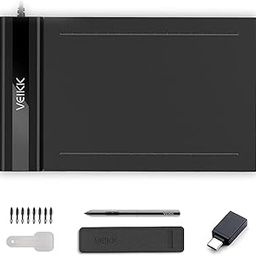 VEIKK S640 Drawing Tablet 6x4 inch Portable Pen Tablet with 8192 Levels Battery-Free Stylus Graphic Tablet-31