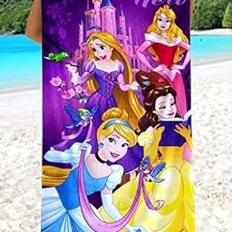 Athom Living Disney Group 350 GSM 100% Cotton Kids Bath Towel 60 x 120 cm (Multicolor)-image-15