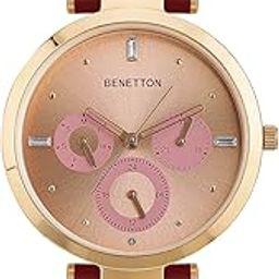 united colors of benetton Women Rose Gold Round Dial Analog Watch - UWUCL1008-picture-31