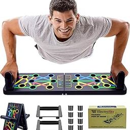 ElectroSky 15 In 1 Pushup Board: Premium Gym Equipment for Home Workout, Versatile Pushup Stand, Ideal Home Gym Equipment for Strength Training and Fitness-16