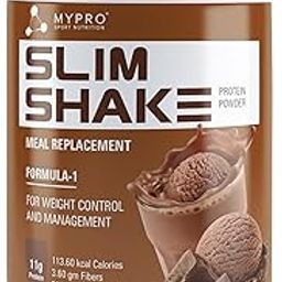 Mypro Sport Nutrition Slim Shake Protein Powder-Meal Replacement Shake For Weight Control & Management-Sugar-Free,For Men & Women-500 Gm- (Chocolate Milk Shake Flavor)-2