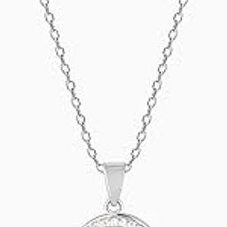925 Silver Pearl Pendant with Link Chain| Necklace to Gift Women & Girls | With Certificate of Authenticity and 925 Stamp | 6 Months Warranty-11