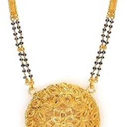 Gold-Plated Mangalsutra Necklace for Women-image-47