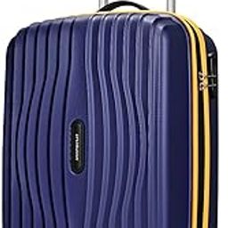 Vortex Plus | Cabin Trolley Bag, 55 Cm, Small Hardside Luggage | 8 Wheels, Combination Lock | Polycarbonate | 3 Year International Warranty | Midnight Blue-image-27