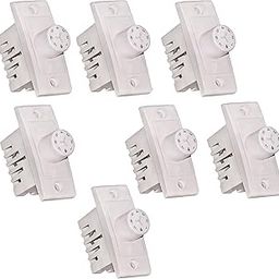 Joyal Switch 7 Step Fan Regulator (White, Lx B = 5.5 x 2.4 cm) Pack of 7 | Ceiling Fan Speed Controls, 7 Pack, 7 Speed Settings, White-4