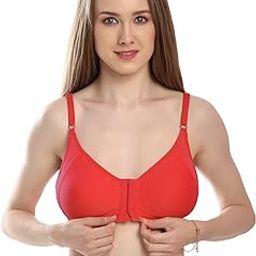 Wirefree Seamless Front Open Feeding Maternity Bra-image-49