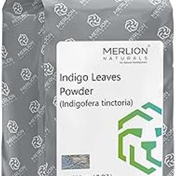Merlion Naturals Indigo Powder | 200gm | Indigofera tinctoria | Natural Hair Colouring | No Added Colour or Preservatives | Avuri Akulu, Neel Patti, Neelayamari, Neela Amari | Herbal Hair Care-35