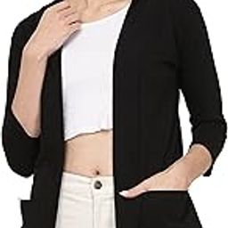 Women's/Girls Cotton Shawl Collar Shrug-35