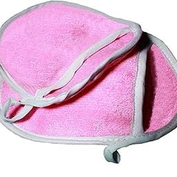 U & U UNIQUE UTILITIES Microfiber Kids Baby Bath Sponge Loofah (Pink) - Pack of 2-16