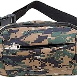 Military Waist Bag Pack with Adjustable Strap for Outdoor Sports Travel Sport Running Waterproof Pouch Bag for Document,Money,Phone and Outdoor Sports Waist Bag(Military Green)-picture-5