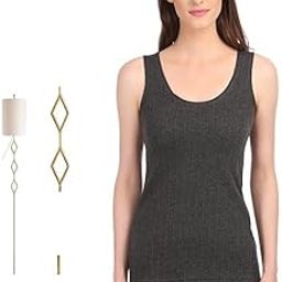 Women Sleeveless Thermal Top and Lower Set(M) 34-image-72