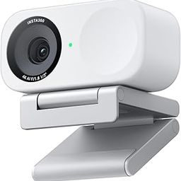 Insta360 Link 2C - 4K Webcam for PC/Mac, 1/2" Sensor, Auto Framing, HDR, AI Noise-Canceling Mic, Gesture Control for Streaming, Video Calls, Gaming, Works with Zoom, Teams, White-89