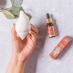 R.K's Aroma Fountain of Youth Face oil with Shankh Facial | Enhances blood flow, treats dullness and dryness, reduces skin puffiness amd exfolaites the Skin-image-24