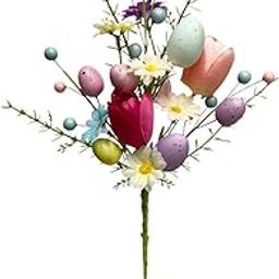 UJEAVETTE Easter Egg Stem Decorative Twig Floral Pick for Celebration Home Centerpiece-image-49