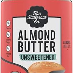 The Butternut Co. Almond Butter Crunchy 1kg - Unsweetened, 100% Dry Roasted, Heart-Healthy Fats, Protein Source, High in Vitamin E - Gluten-Free, Vegan, Keto-Friendly-image-16