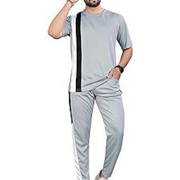 Men's Stylish and Durable Polyester Lightweight, Breathable, and Functional Modern Track Suit Ideal for Sports & Casual Wear-image-81