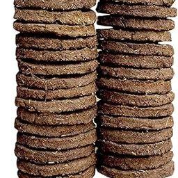 100% Pure Natural Organic desi Cow Dung Cakes for Puja and Religious Purpose,gobar upla/Kanda/kande/thepdi,15 cm Diameter, 5 cm Thick,Eco Friendly,Pack of 5-image-9