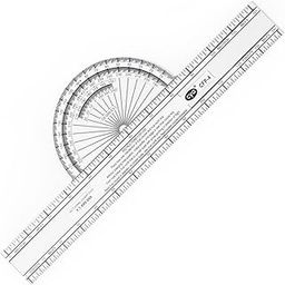 CYA Micro Fixed Plotter Aviation for Flight Pilots, 9 inch, Navigation for VFR/IFR, CFP-4-19