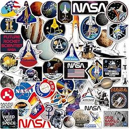 NASA Missions 50 x Large Vinyl Stickers for Laptop Water Bottle Scrapbooking Tablet Skateboard Indoor Outdoor-23