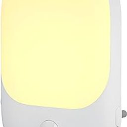 Blackt Electrotech (Bt81S Plugin Night Light, Motion Sensor With Adjustable Brightness 3 Lighting Mode And Auto/On/Off For Children, Bedroom, Hallway Light Warm White (Pack 1) - Led-17