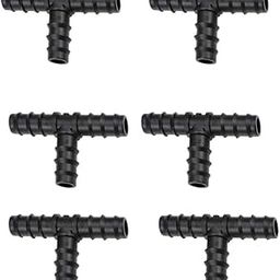 Pinolex® Drip Irrigation Online Lateral Tee Connectors 16mm Blank Tubing Accessories (50 PCS)-24