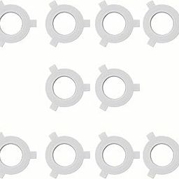 UJEAVETTE 10 Pieces Lamp Shade Reducer Rings Lamp Rings Sturdy Lamp Accessories Washer E27 to E14-7