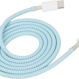 EDNITA Highly Flexible Cable Protector Charging Cable Protectors Data Cable Protective Case Sleeve Wrap Headphone Saver Charger Protective Cover for USB & Other Cables Pack of-1-image-55