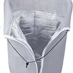 Enakshi (LABEL) Creations Plant Frost Protection Cover Warm Bag Thermal Cover for Garden Potted Shrubs S Gray-picture-30