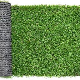 Artificial Grass Carpet, 2 x 4 Feet, UV Resistant, Pet-Safe, Drainage Holes, Natural Green-picture-16