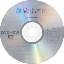 Verbatim 94520 4.7 GB 1x- 4x ReWritable Disc DVD+RW, 1-Disc Jewel Case-picture-1