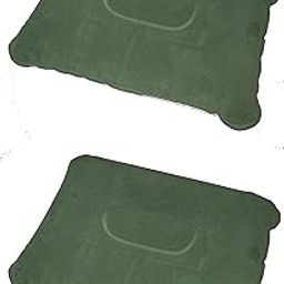Pair of Zaltana Inflatable Camping Pillow (Inflated Size:17"x11"x4") PL1x2-picture-16