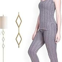 revexo Women Sleeveless Thermal Top and Lower Set.-picture-35
