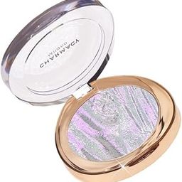 Charmacy Milano Star Dust - 603, Multichrome Blush & Highlighter, Seemless Blending Formula, Radiant Look, Compact & Portable (4.2 gms)-picture-35