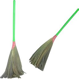 UMD First Grade Brooms | Zero Dust Natural Grass | Jadhu for Floor and Ceiling Cleaning |Long Handle for Cleaning, Housework, Home Use Without Backpain (1) (2)-image-14
