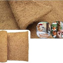 Cloudx Coir Non-Rubberized Natural Roll Sheet 1mtr *1mtr | Coco Fiber Mat for Hanging Basket, Garden & Terrace Bed, Mulch, Bedding for Pet & Reptile Cages - Anti Slip Snow & Ice-image-10